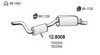 FIAT 7592928 Middle-/End Silencer